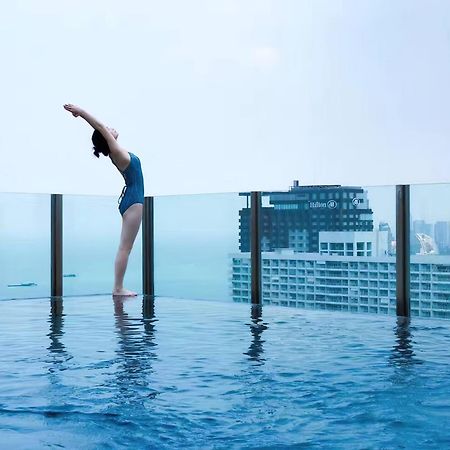 Central Pattaya - Sea View Large Balcony Condo With Infinity Pool エクステリア 写真