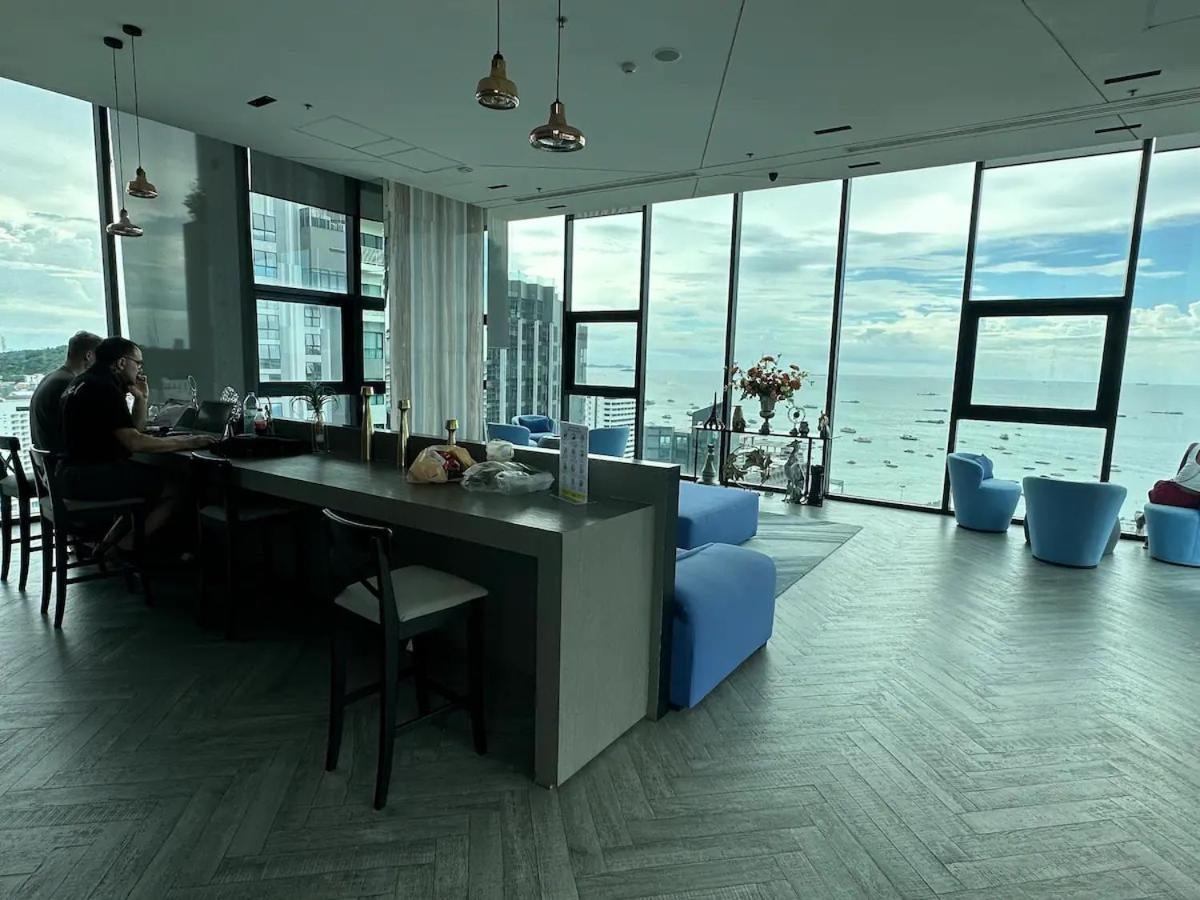 Central Pattaya - Sea View Large Balcony Condo With Infinity Pool エクステリア 写真