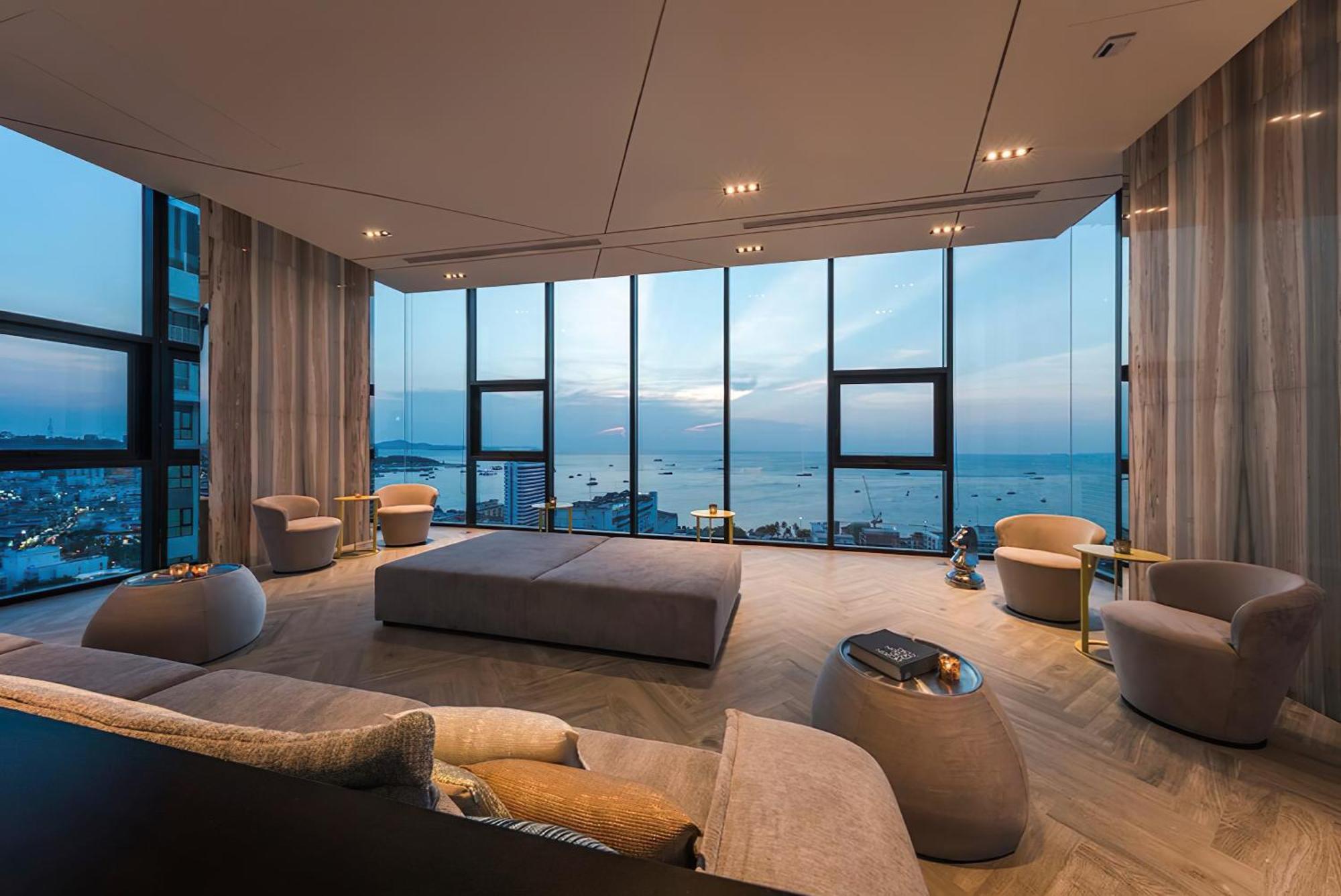 Central Pattaya - Sea View Large Balcony Condo With Infinity Pool エクステリア 写真